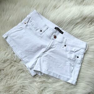 Abercrombie & Fitch White Low Rise Denim Jeans